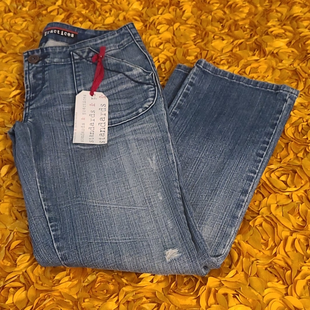 Standards and Practices Low Waisted Pants